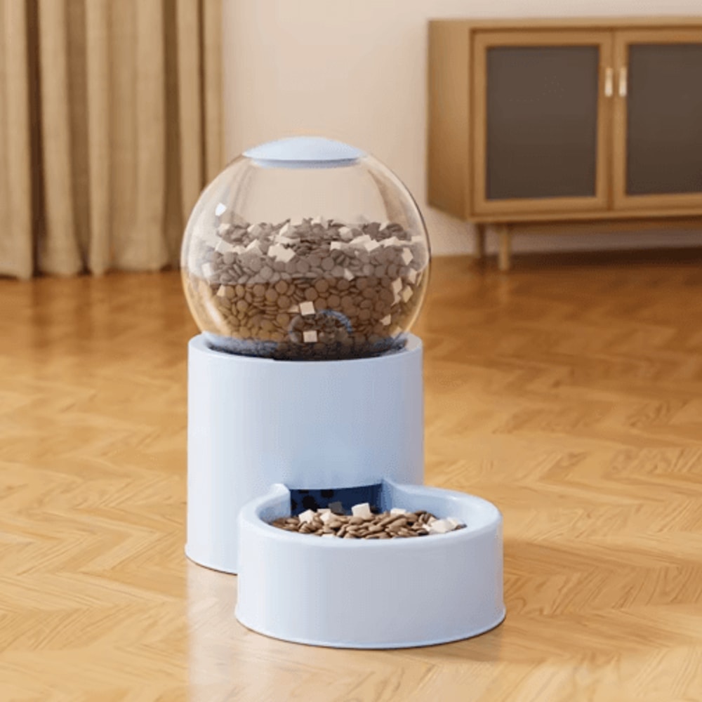 Large Capacity Automatic Pet Feeder Water Dispenser Elevated Leakproof Feeding Station 6