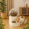 Large Capacity Automatic Pet Feeder Water Dispenser Elevated Leakproof Feeding Station 9