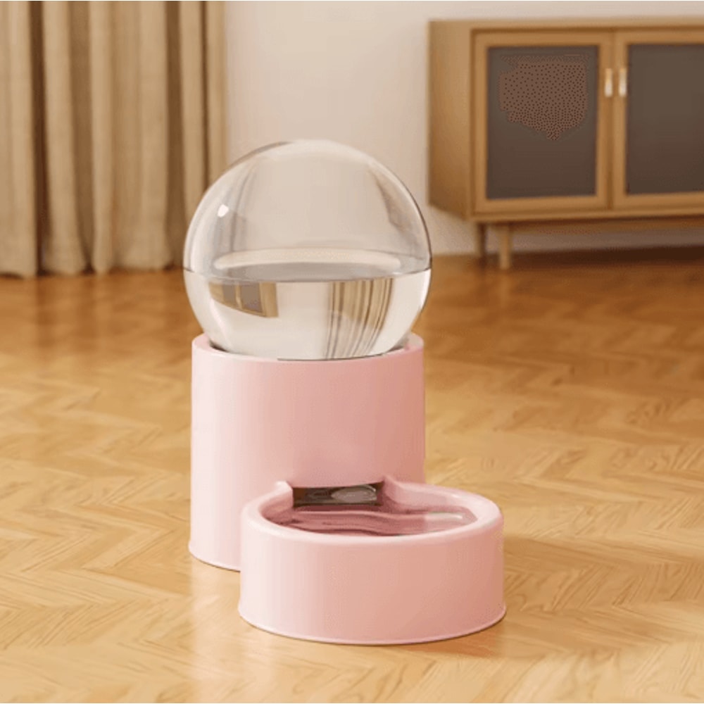 Large Capacity Automatic Pet Feeder Water Dispenser Elevated Leakproof Feeding Station 0