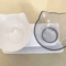 NonSlip Double Pet Bowl With Stand Elevated Food Water Feeder For Cats Dogs 3