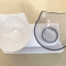 NonSlip Double Pet Bowl With Stand Elevated Food Water Feeder For Cats Dogs 3