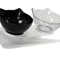 NonSlip Double Pet Bowl With Stand Elevated Food Water Feeder For Cats Dogs 4