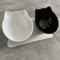 NonSlip Double Pet Bowl With Stand Elevated Food Water Feeder For Cats Dogs 8