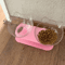 NonSlip Double Pet Bowl With Stand Elevated Food Water Feeder For Cats Dogs 11