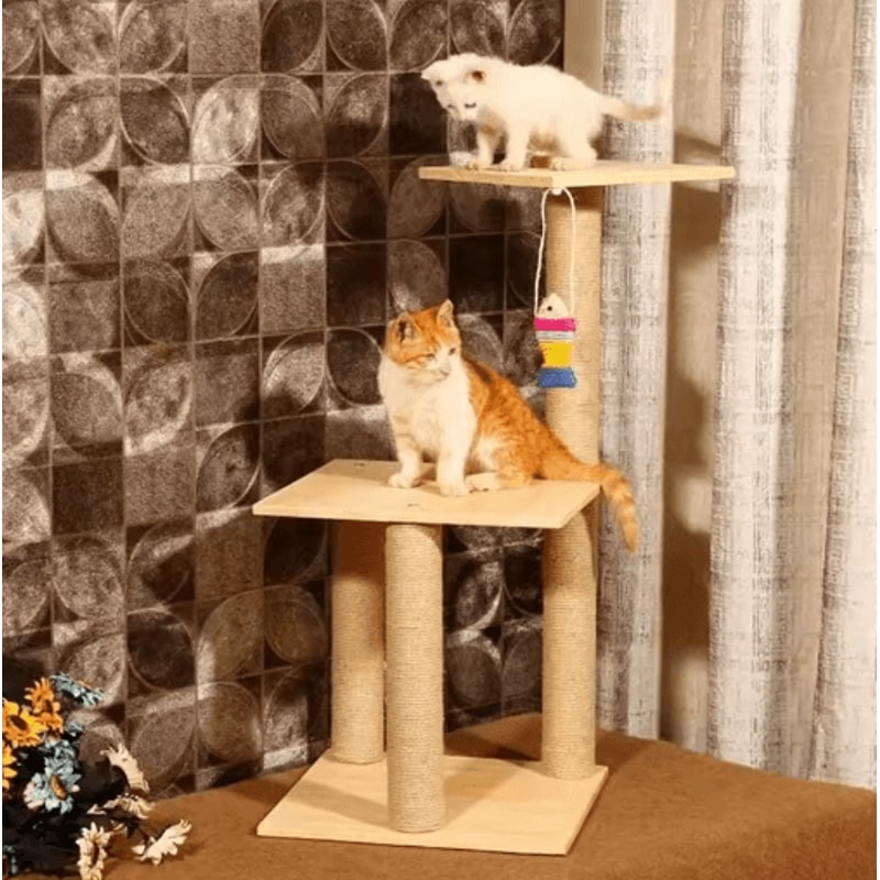 Natural Sisal Cat Scratching Rope DIY Cat Tree Furniture Protection Wrap 8