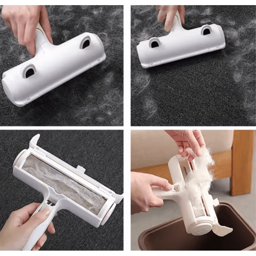 Reusable Pet Hair Remover Roller Fur Cleaning Tool For Furniture Carpets Car Seats 6