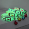 Luminous Silicone Cat Collar With Bell GlowintheDark AntiLost Collar For Cats Small Dogs 0