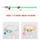 Luminous Silicone Cat Collar With Bell GlowintheDark AntiLost Collar For Cats Small Dogs 8
