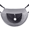 Breathable Mesh Hanging Cat Bed Adjustable Elevated Hammock With Metal Frame 1