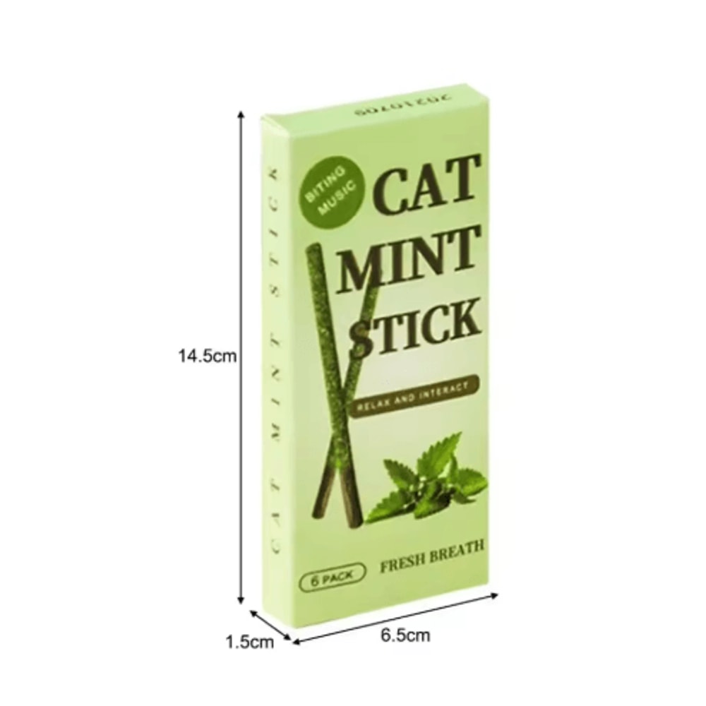 Natural Matatabi Silvervine Cat Sticks Dental Chew Interactive Cat Toy 5