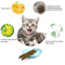 Natural Matatabi Silvervine Cat Sticks Dental Chew Interactive Cat Toy 6