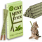 Natural Matatabi Silvervine Cat Sticks Dental Chew Interactive Cat Toy 0