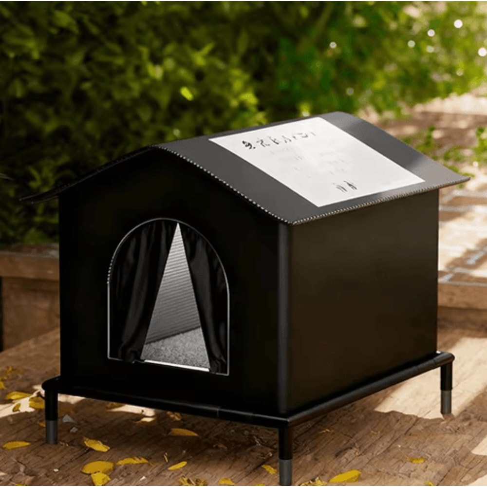 AllSeason Insulated Outdoor Cat House Waterproof Warm Shelter For Indoor Outdoor Cats 1