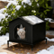 AllSeason Insulated Outdoor Cat House Waterproof Warm Shelter For Indoor Outdoor Cats 2