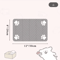 Waterproof QuickDry Pet Feeding Mat NonSlip Placemat For Dog Cat Bowls 5