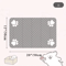 Waterproof QuickDry Pet Feeding Mat NonSlip Placemat For Dog Cat Bowls 8