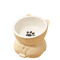 Creative Ceramic Cat Bowl Elevated Slanted Feeding Water Bowl For Cats And Small Dogs 1