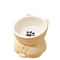 Creative Ceramic Cat Bowl Elevated Slanted Feeding Water Bowl For Cats And Small Dogs 1