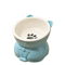 Creative Ceramic Cat Bowl Elevated Slanted Feeding Water Bowl For Cats And Small Dogs 3