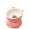 Creative Ceramic Cat Bowl Elevated Slanted Feeding Water Bowl For Cats And Small Dogs 5