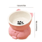 Creative Ceramic Cat Bowl Elevated Slanted Feeding Water Bowl For Cats And Small Dogs 6