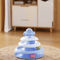 Octopus Cat Turntable Toy 3Layer Interactive Track Ball Puzzle With Teaser Wand 3