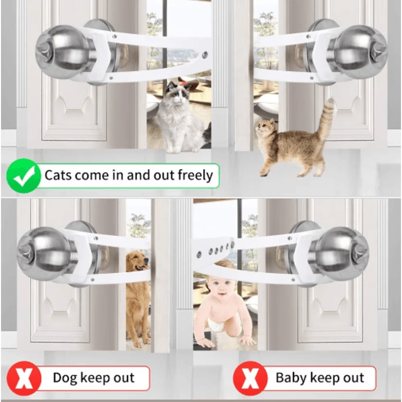 MDMWL01 Cat Ring Door Holder Cute CatShaped Door Stopper Door Opener 5