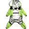 Transparent Hooded Pet Raincoat Waterproof Jumpsuit For Dogs Cats 8
