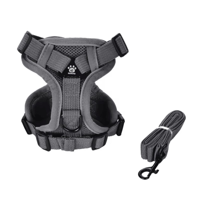 Reflective Pet Harness Leash Set Breathable Vest For Small Medium Dogs And Cats 4