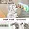 4in1 Rotating Catnip Silvervine Ball Toy WallMounted Dental Interactive Cat Treat Toy 8