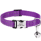 Customized Reflective Nylon Pet Collar Adjustable ID Collar For Cats Puppies Small Dogs 4