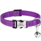 Customized Reflective Nylon Pet Collar Adjustable ID Collar For Cats Puppies Small Dogs 4