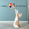 Colorful Plush Bell Ball Cat Toys Interactive Pom Pom Bouncy Balls For Cats 7