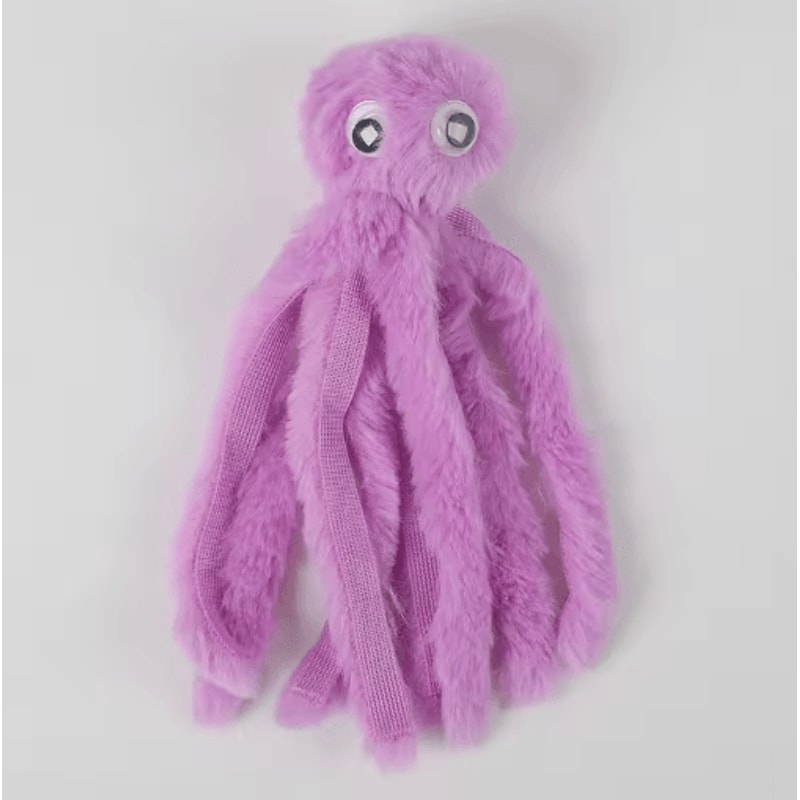 Cute Octopus Plush Pet Toy BiteResistant Interactive Toy For Cats Dogs 1