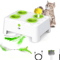 Whack A Mole Automatic Feather Cat Toy Rechargeable Interactive PopUp Training Toy For Cats Dogs 0