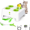 Whack A Mole Automatic Feather Cat Toy Rechargeable Interactive PopUp Training Toy For Cats Dogs 0