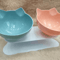 NonSlip Double Elevated Cat Bowl Set Inclined Food Water Feeder For Cats And Small Dogs 2