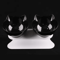 NonSlip Double Elevated Cat Bowl Set Inclined Food Water Feeder For Cats And Small Dogs 9