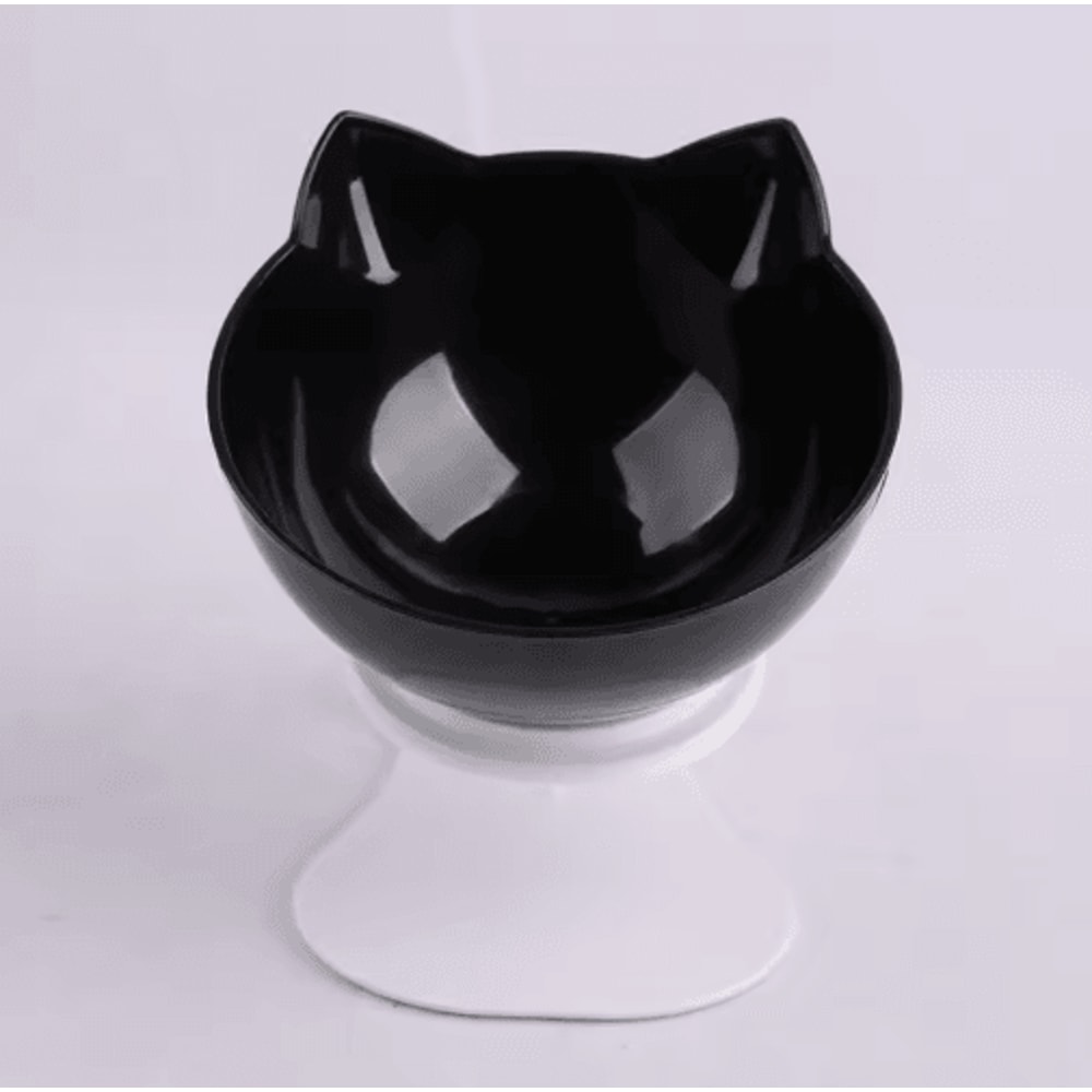 NonSlip Double Elevated Cat Bowl Set Inclined Food Water Feeder For Cats And Small Dogs 13