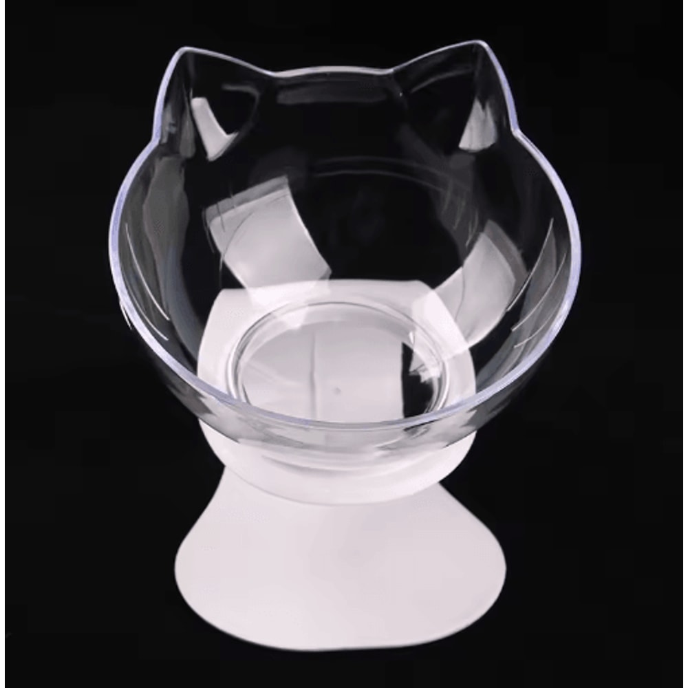 NonSlip Double Elevated Cat Bowl Set Inclined Food Water Feeder For Cats And Small Dogs 14