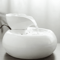 Ceramic Automatic Cat Water Fountain Leaf Design Circulating Filter Water Dispenser 2