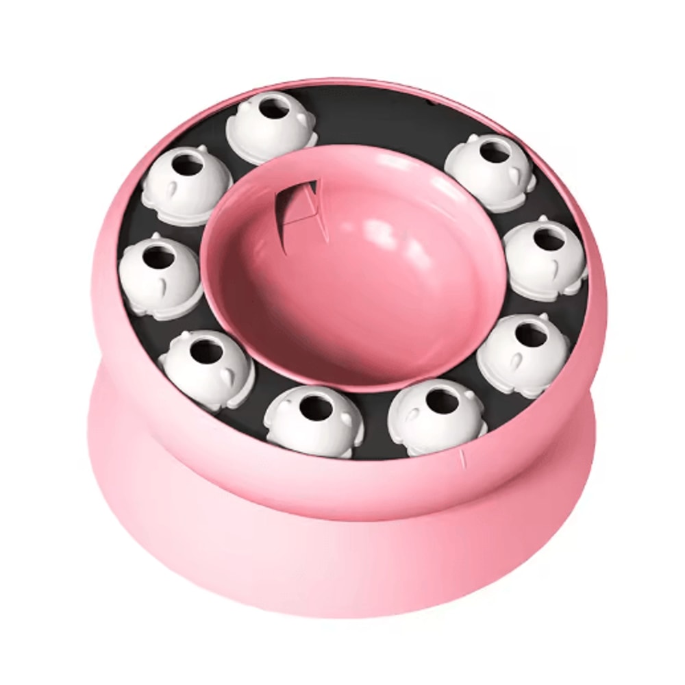 Multifunctional Puzzle Slow Feeder Cat Bowl Interactive Food Dispensing Toy For Cats 2