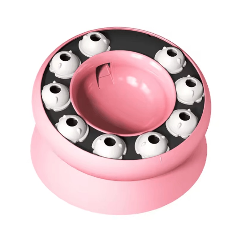 Multifunctional Puzzle Slow Feeder Cat Bowl Interactive Food Dispensing Toy For Cats 2