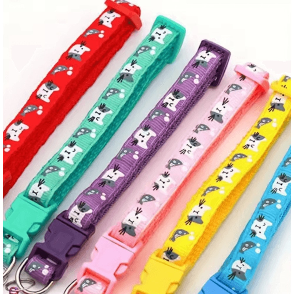 Personalized Cat Collar With Bell Custom Engraved Name Tag Collar For Cats Kittens 10