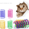 Interactive Cat Spring Toy Set Colorful Cat Spring Toys For Indoor Hunting Play 12