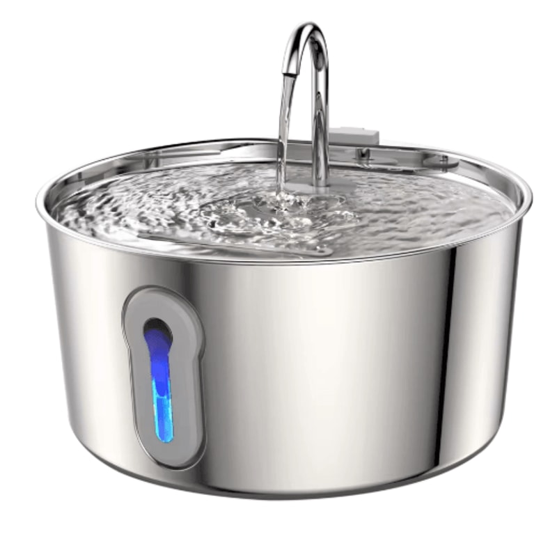 Stainless Steel Automatic Cat Water Fountain Cat Water Fountain With Filter For Cats Dogs 1