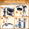 Stainless Steel Automatic Cat Water Fountain Cat Water Fountain With Filter For Cats Dogs 15