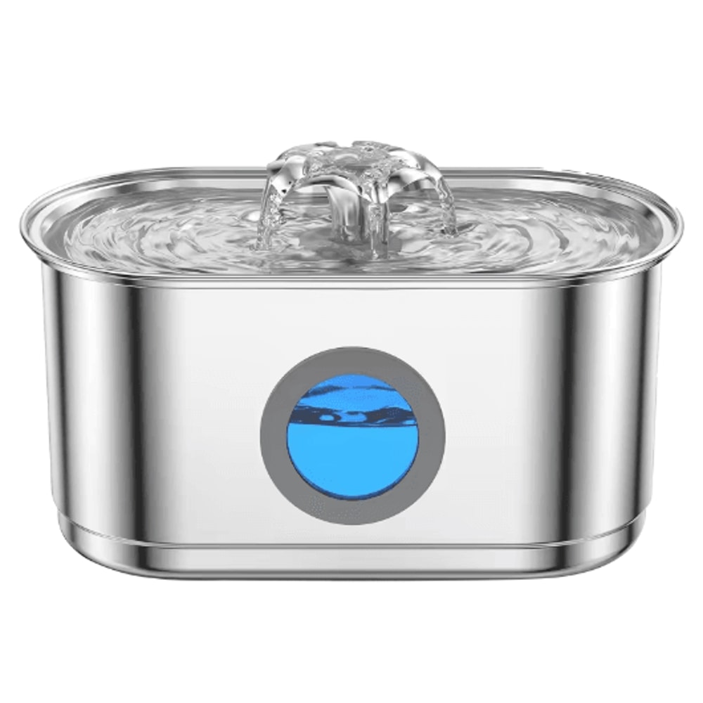 Stainless Steel Automatic Cat Water Fountain Cat Water Fountain With Filter For Cats Dogs 3