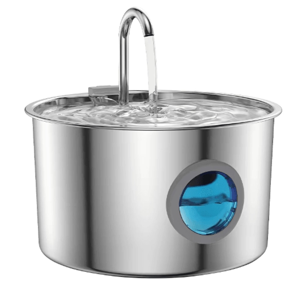 Stainless Steel Automatic Cat Water Fountain Cat Water Fountain With Filter For Cats Dogs 8