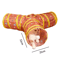 Collapsible Cat Tunnel Play Tube Cat Tunnel For Indoor Outdoor Exercise Hiding Interactive Play 1